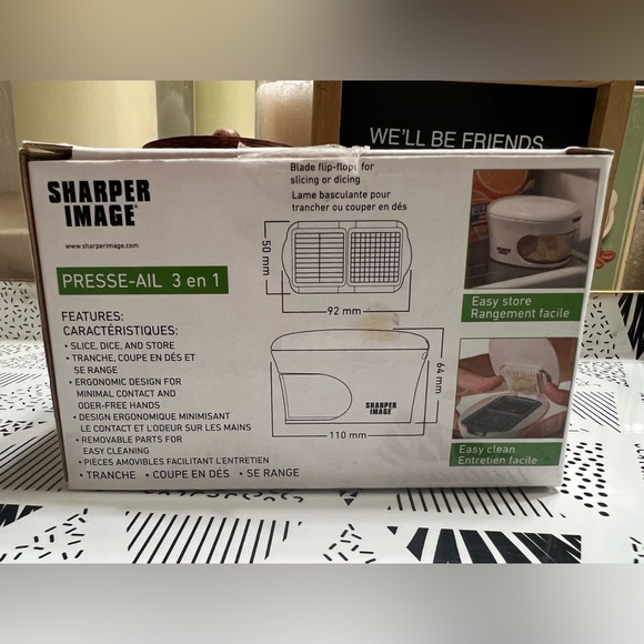 Sharper Image Garlic Press - Picture 2 of 7